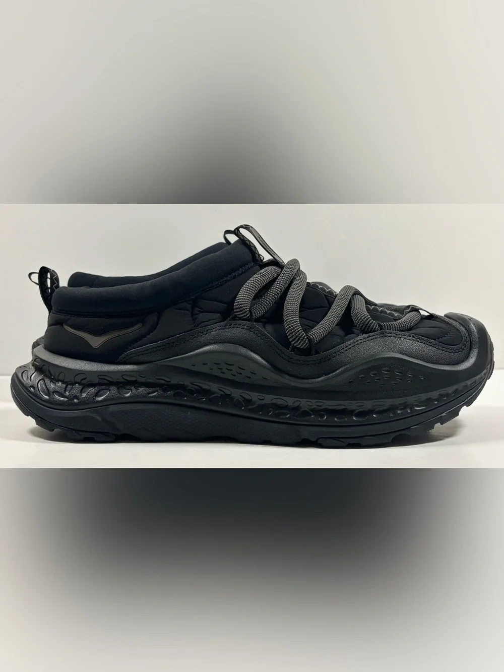 HOKA U Ora Primo Men’s 11.5 Women’s 13 Black Recovery Shoes 1141570 BBLC EUC